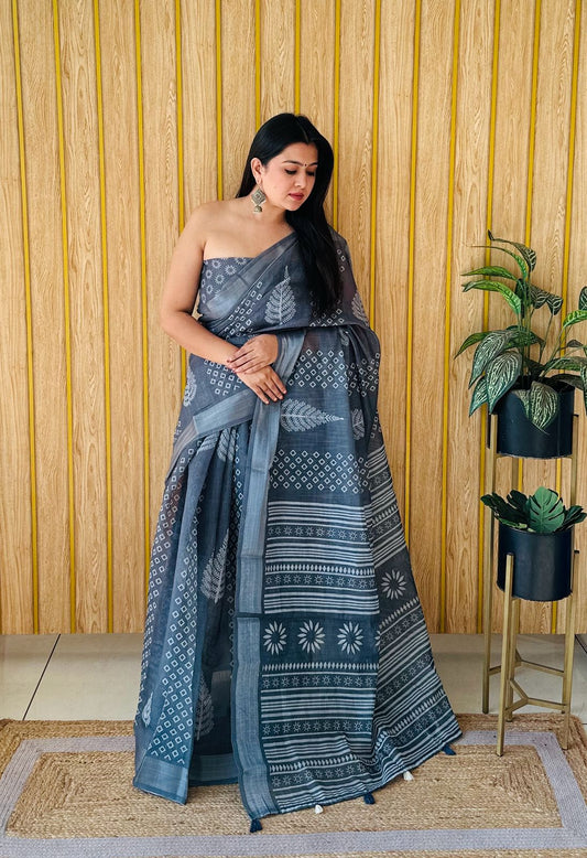 NAMRATA: Exclusive Wedding Soft Linen Cotton Silk Sarees at a Budget-Friendly Range